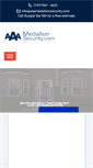 Mobile Screenshot of aaamedallionsecurity.com